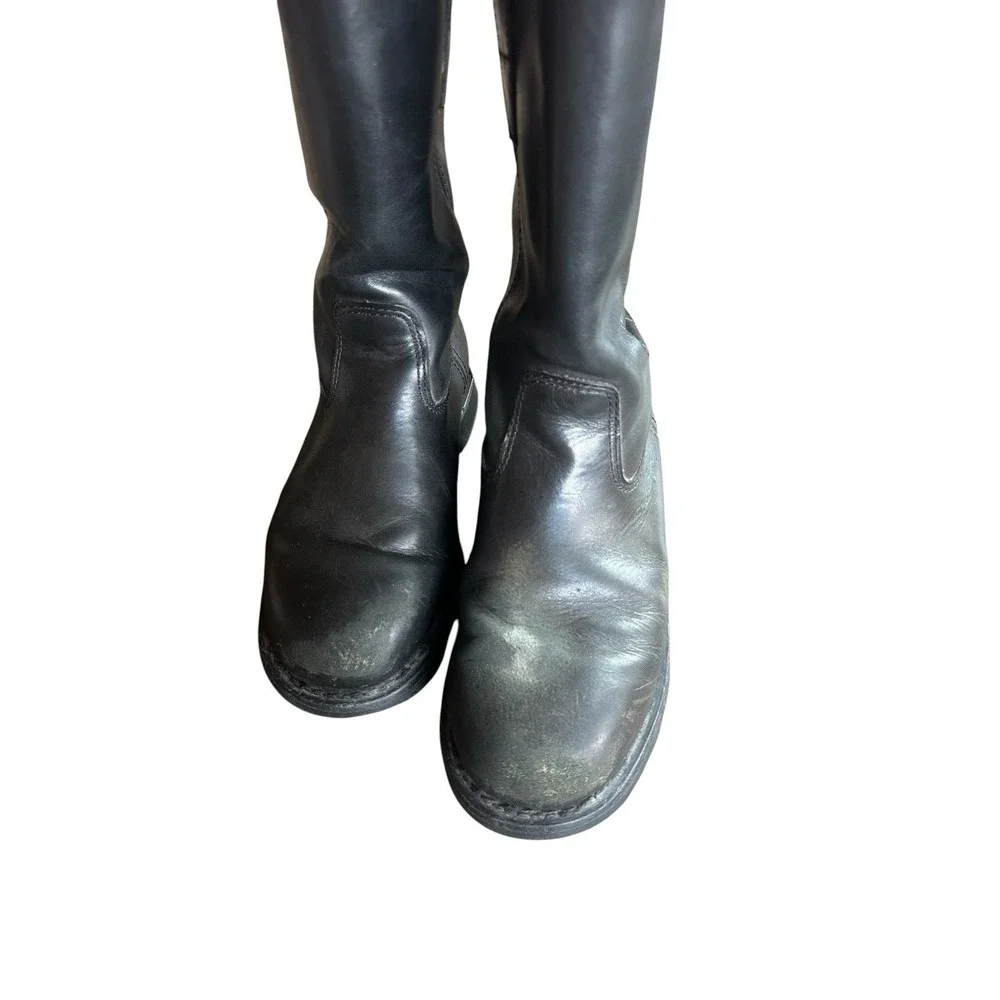 Harley Davidson 11-inch Pull-On Slip-Resistant Wellington Boots USA Men's Size 8